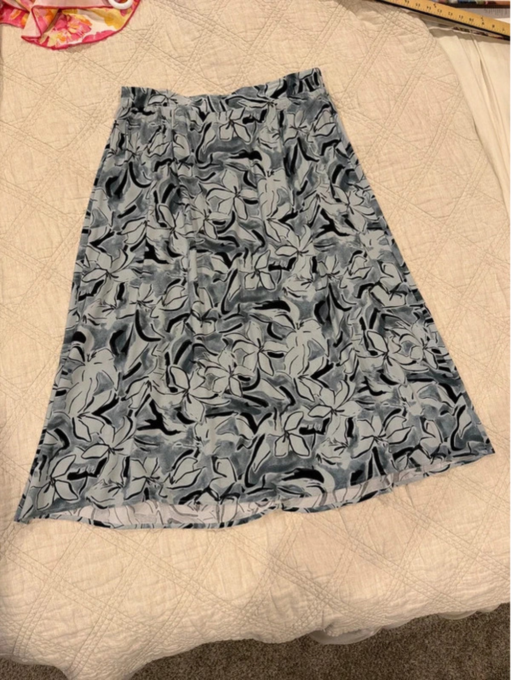 Nine West Floral Pattern Lightweight Women’s Skirt